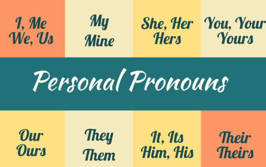 Personal Pronouns Examples