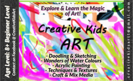 creaive kids art - site map
