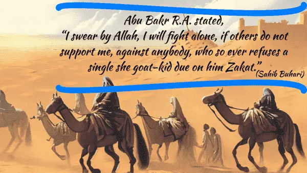 camel in the desert - refusal to pay zakat