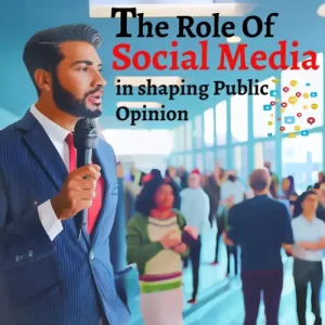 a spokesperson- hall- gathering- public- The Role of Social Media in Shaping Public Opinion