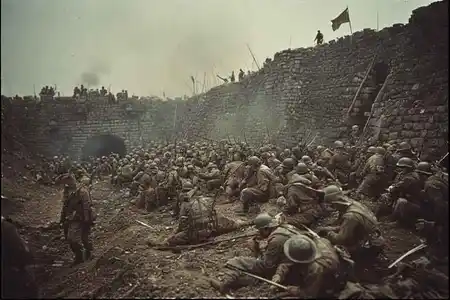 Army laid siege to the fort- A greased mouth can never say no